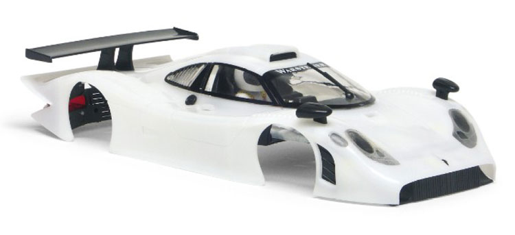 SLOT IT white body for Porsche GT1 evo 98